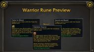 New Runes for Warrior in WoW Classic SoD Phase 3 (Image via Blizzard Entertainment)